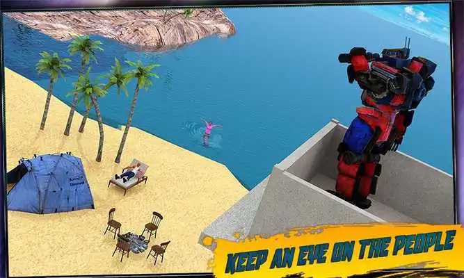 Play Robot Squad Life Guards Rescue Hero Survival Games