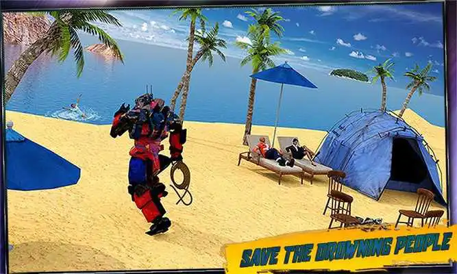 Play Robot Squad Life Guards Rescue Hero Survival Games