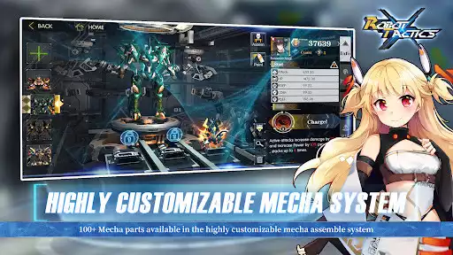 Play Robot Tactics X Strategy RPG as an online game Robot Tactics X Strategy RPG with UptoPlay