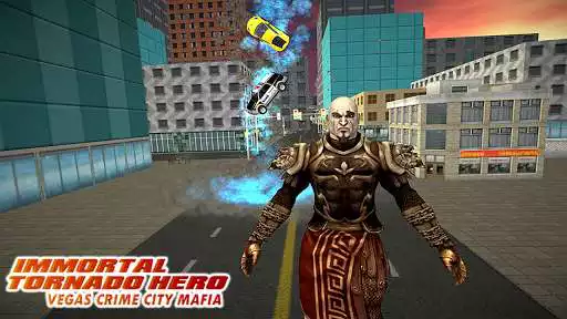 Play Robot Tornado Crime Simulator-Immortal Flying Hero as an online game Robot Tornado Crime Simulator-Immortal Flying Hero with UptoPlay