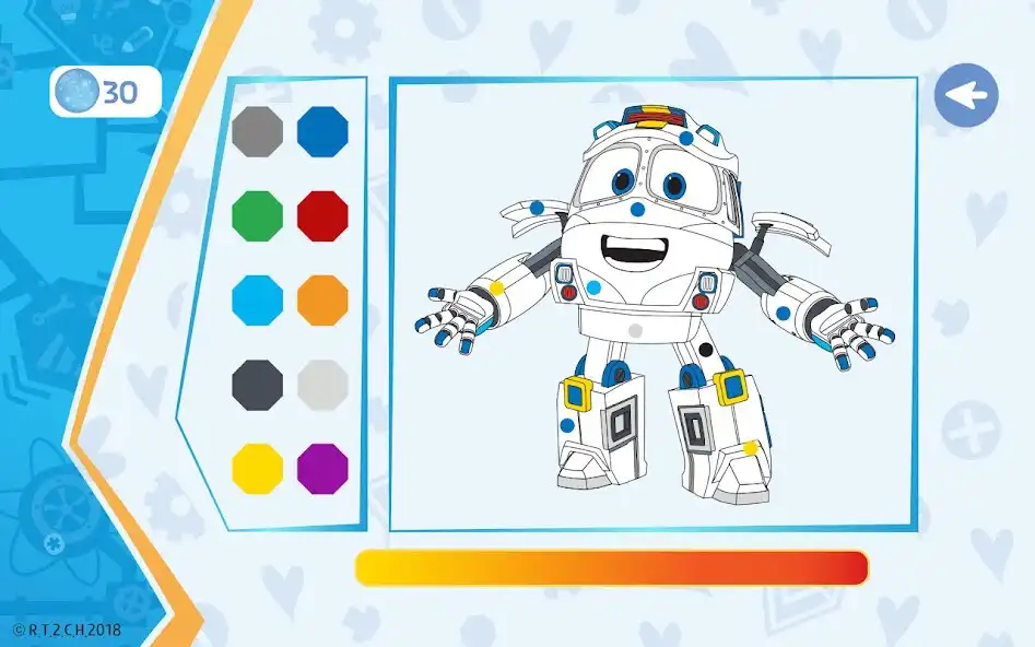 Play ROBOT TRAINS AND THE GREAT STORM as an online game ROBOT TRAINS AND THE GREAT STORM with UptoPlay