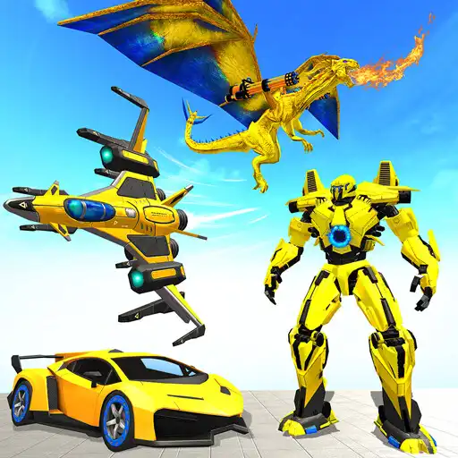 Play Robot Transform Game Jet Robot APK