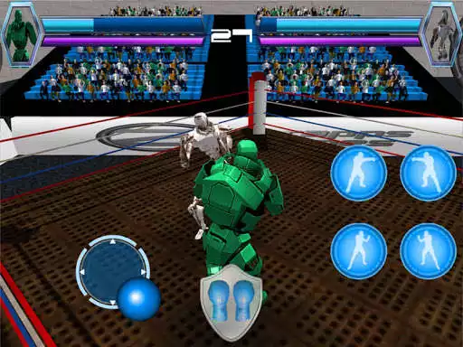 Play Robot Virtual Boxing 3D as an online game Robot Virtual Boxing 3D with UptoPlay