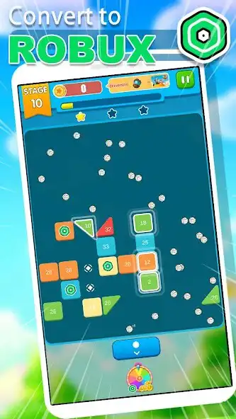 Play Robux Breaker: Roblominer as an online game Robux Breaker: Roblominer with UptoPlay
