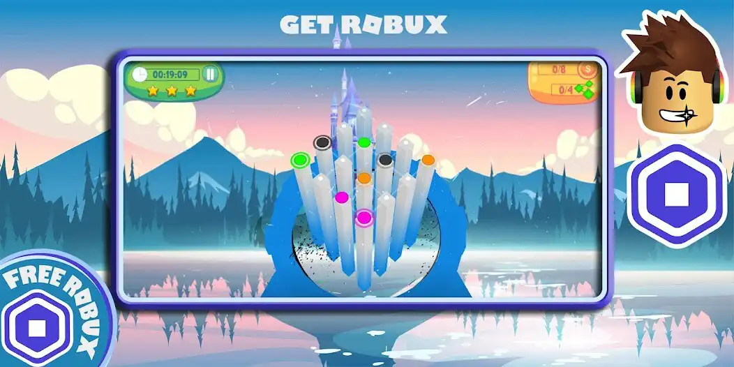 Play Robux Colour Connect  and enjoy Robux Colour Connect with UptoPlay