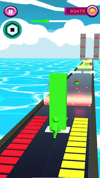 Play Robux Stack Runners 3D as an online game Robux Stack Runners 3D with UptoPlay