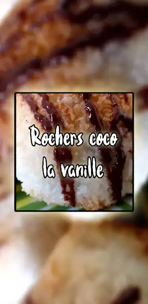 Play Rochers coco à la vanille as an online game Rochers coco à la vanille with UptoPlay