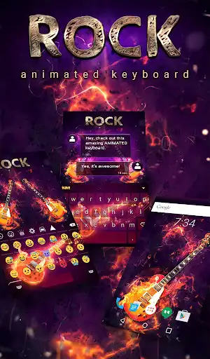 Play Rock Animated Keyboard  and enjoy Rock Animated Keyboard with UptoPlay