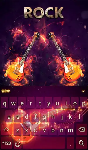 Play Rock Animated Keyboard as an online game Rock Animated Keyboard with UptoPlay