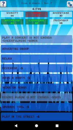 Play Rock Band Manager as an online game Rock Band Manager with UptoPlay