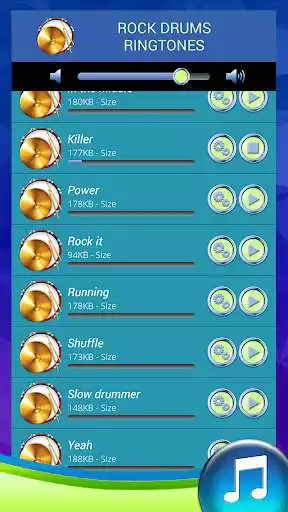 Play Rock Drums Ringtones