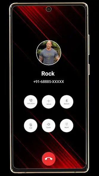 Play Rock, Dwayne Johnson Fake Call as an online game Rock, Dwayne Johnson Fake Call with UptoPlay