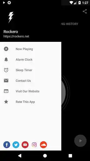 Play APK Rockero Radio Rock Music  and enjoy Rockero Radio Rock Music with UptoPlay com.radioco.m5d2fcf935