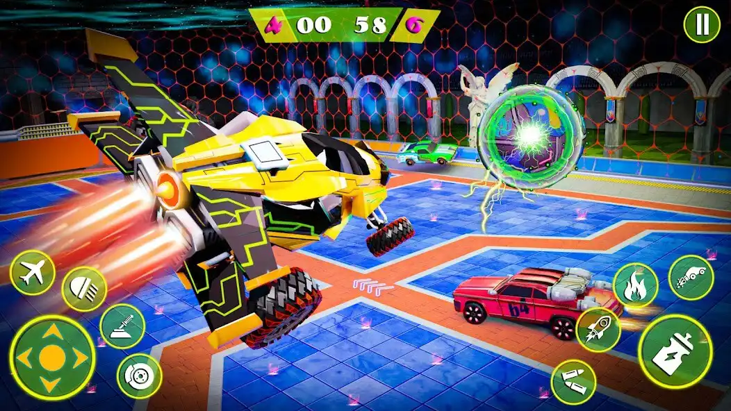 Play Rocket Car: Car Ball Games  and enjoy Rocket Car: Car Ball Games with UptoPlay