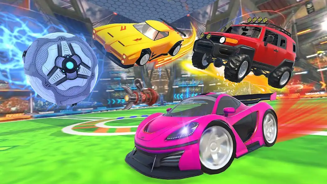Play Rocket Car Soccer Ball Games as an online game Rocket Car Soccer Ball Games with UptoPlay
