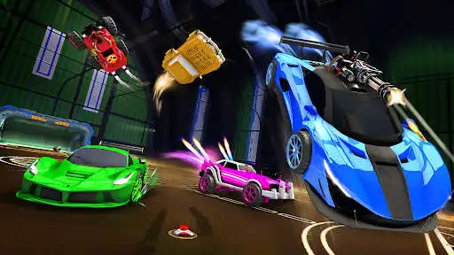 Play Rocket Car Soccer League Game  and enjoy Rocket Car Soccer League Game with UptoPlay