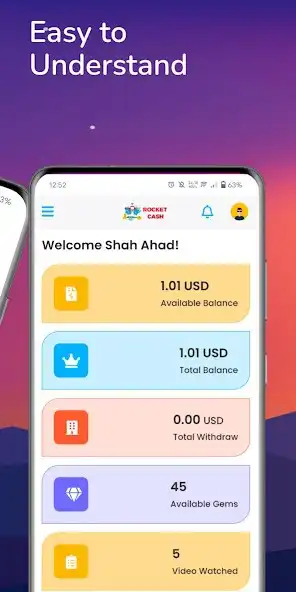 Play Rocket Cash - Earning App as an online game Rocket Cash - Earning App with UptoPlay