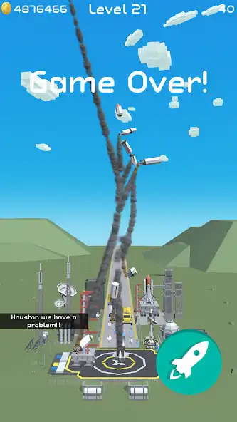 Play Rocket Launch! as an online game Rocket Launch! with UptoPlay