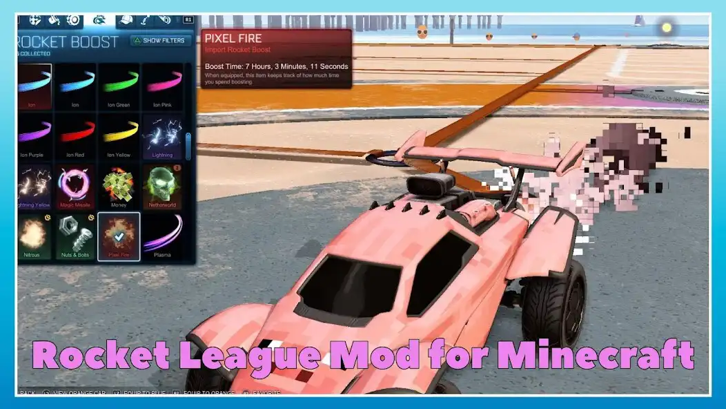 Play Rocket League Mod Minecraft  and enjoy Rocket League Mod Minecraft with UptoPlay