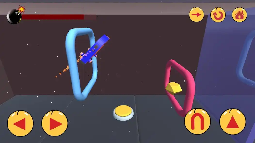 Play Rocket Magnet as an online game Rocket Magnet with UptoPlay