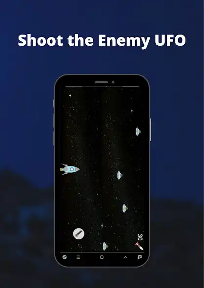 Play Rocket ship - attacking game as an online game Rocket ship - attacking game with UptoPlay