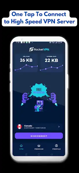 Play RocketVPN, Secure VPN Proxy as an online game RocketVPN, Secure VPN Proxy with UptoPlay