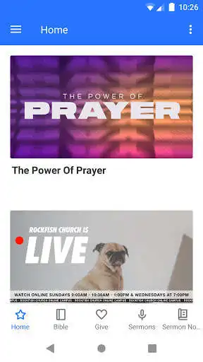 Play APK RockFish Church  and enjoy RockFish Church with UptoPlay com.subsplash.thechurchapp.s_RJ2S2T