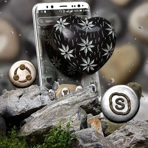 Play Rock Heart Launcher Theme APK
