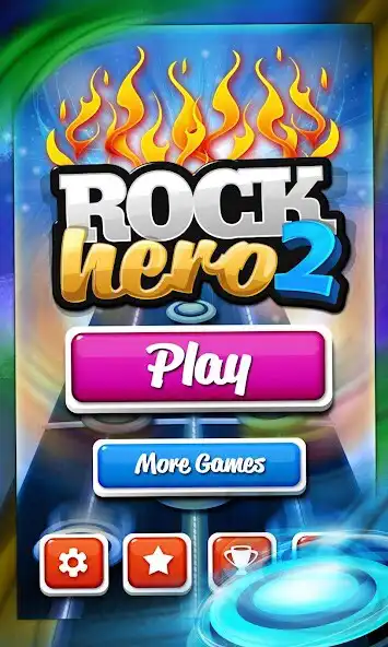 Play Rock Hero 2 as an online game Rock Hero 2 with UptoPlay