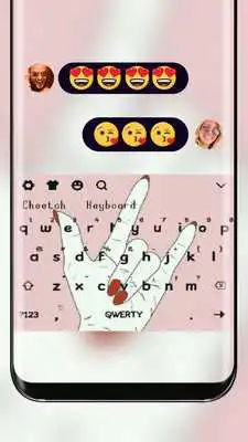 Play rock Love gesture