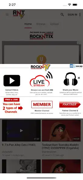 Play RockNTV  and enjoy RockNTV with UptoPlay