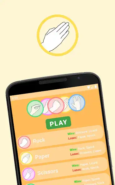 Play Rock Paper Scissor Lizard Spok as an online game Rock Paper Scissor Lizard Spok with UptoPlay