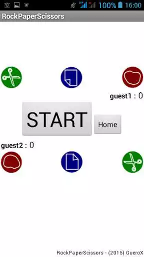 Play Rock-Paper-Scissors (RPS) as an online game Rock-Paper-Scissors (RPS) with UptoPlay
