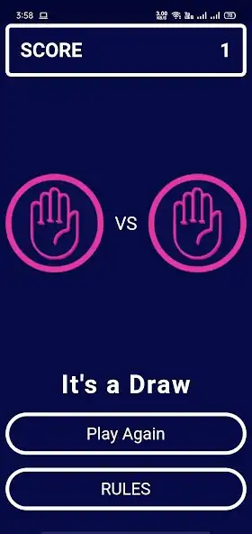 Play Rock Paper Scissors : The Game as an online game Rock Paper Scissors : The Game with UptoPlay