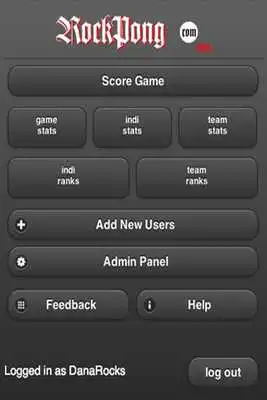 Play RockpongFree : Beer Pong Stats