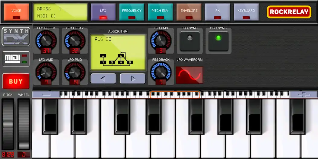 Play Rockrelay Synth FM  and enjoy Rockrelay Synth FM with UptoPlay