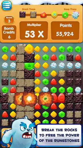 Play Rocks & Runes  and enjoy Rocks & Runes with UptoPlay