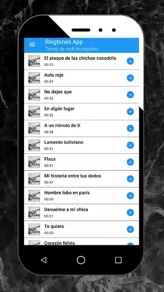 Play Rock tones in Spanish  and enjoy Rock tones in Spanish with UptoPlay