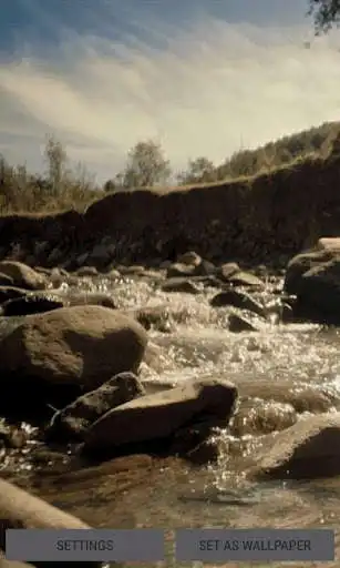 Play Rocky Nature River LWP  and enjoy Rocky Nature River LWP with UptoPlay