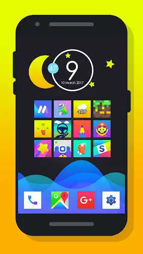 Play Rocsy Square - Icon Pack  and enjoy Rocsy Square - Icon Pack with UptoPlay