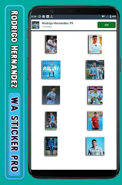 Play Rodrigo Hernandez - WA Sticker as an online game Rodrigo Hernandez - WA Sticker with UptoPlay