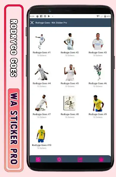 Play Rodrygo Goes - WA Sticker Pro  and enjoy Rodrygo Goes - WA Sticker Pro with UptoPlay