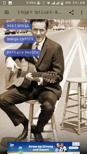 Play ROGER MILLER-BEST SONGS+LYRICS as an online game ROGER MILLER-BEST SONGS+LYRICS with UptoPlay