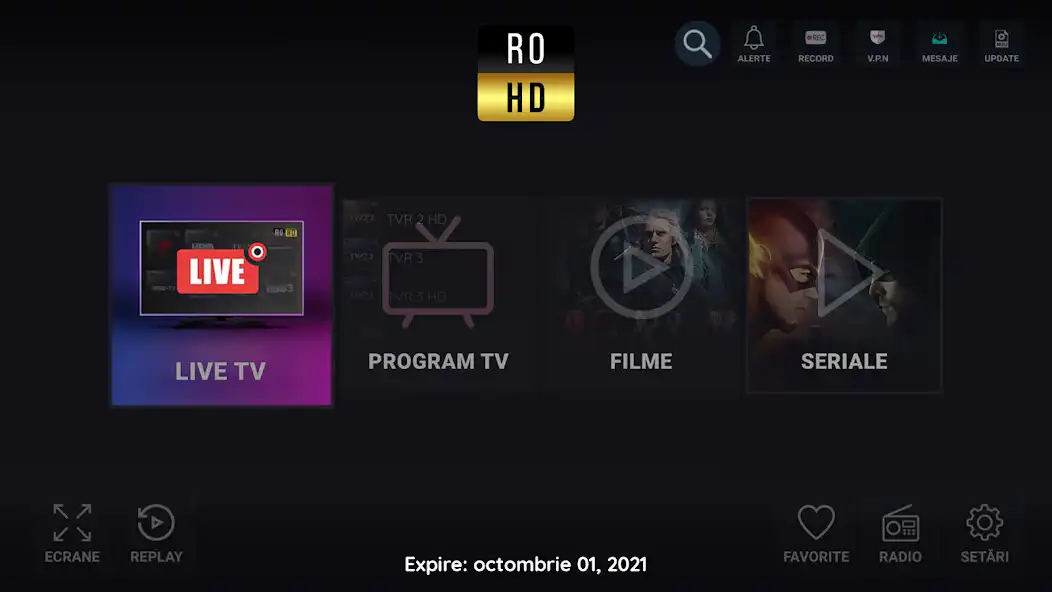 Play RO HD - IPTV Romania  and enjoy RO HD - IPTV Romania with UptoPlay