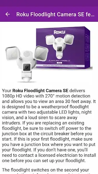Play Roku Smart Home Camera Guide  and enjoy Roku Smart Home Camera Guide with UptoPlay