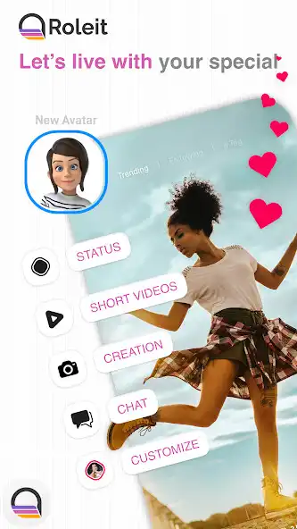 Play Roleit: Short Videos  Chat  and enjoy Roleit: Short Videos  Chat with UptoPlay