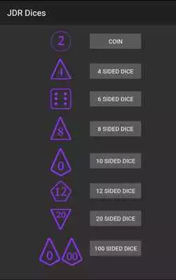 Play Role Play Dices