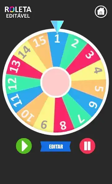 Play Roleta editável as an online game Roleta editável with UptoPlay