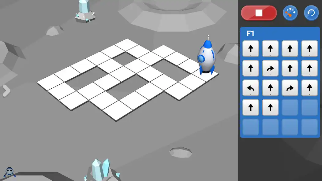Play Rolf Connect - Coding as an online game Rolf Connect - Coding with UptoPlay
