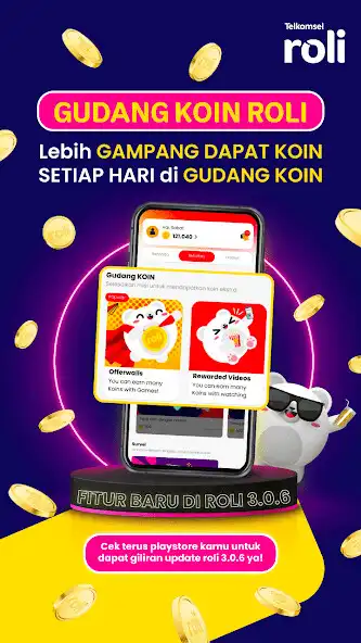 Play roli Telkomsel - Gudang Cuan as an online game roli Telkomsel - Gudang Cuan with UptoPlay